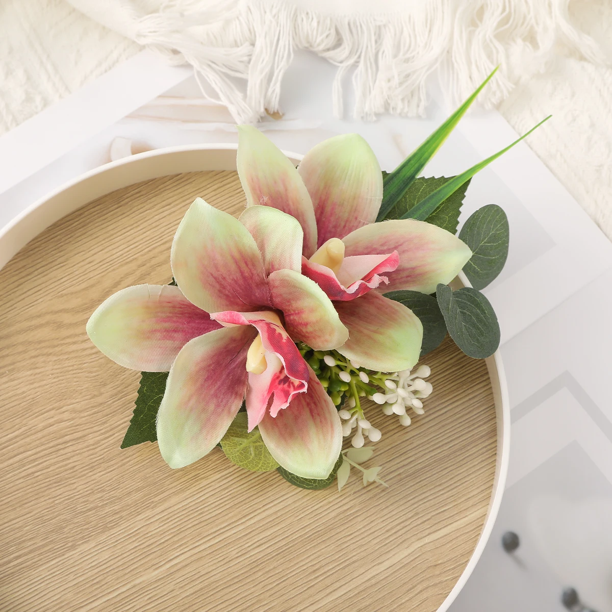 French Vacation Beach Hair Pin Hair Clip Ladies Elegant Flower Hair Clips Fashion Side Clip Hairpin Fashion Hair Accessories