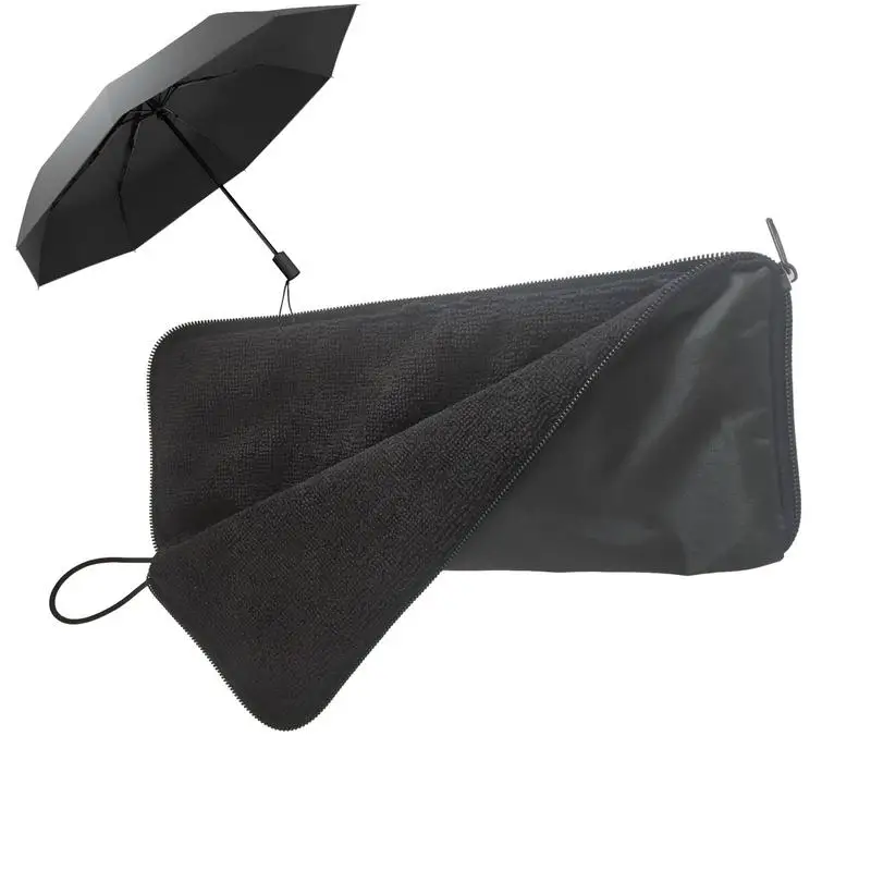 Small Fresh Pattern Umbrella Storage Bag Clutch Type Absorbent Folding Umbrella Bag Go Out Portable Waterproof Storage