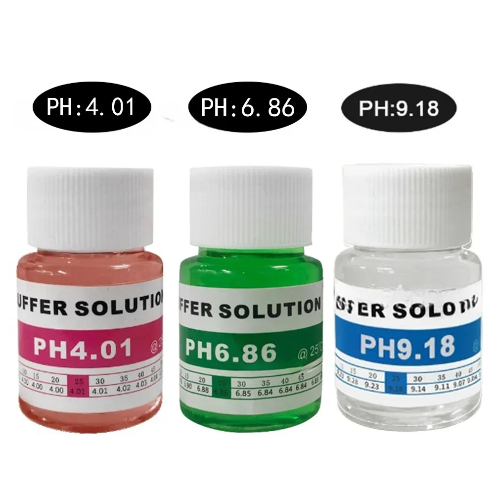 1pc PH Meter Calibration Solution 4.01 6.86 9.18 PH Level Solution ORP Tester Two-point Accurate Reading For Plant Growth Test