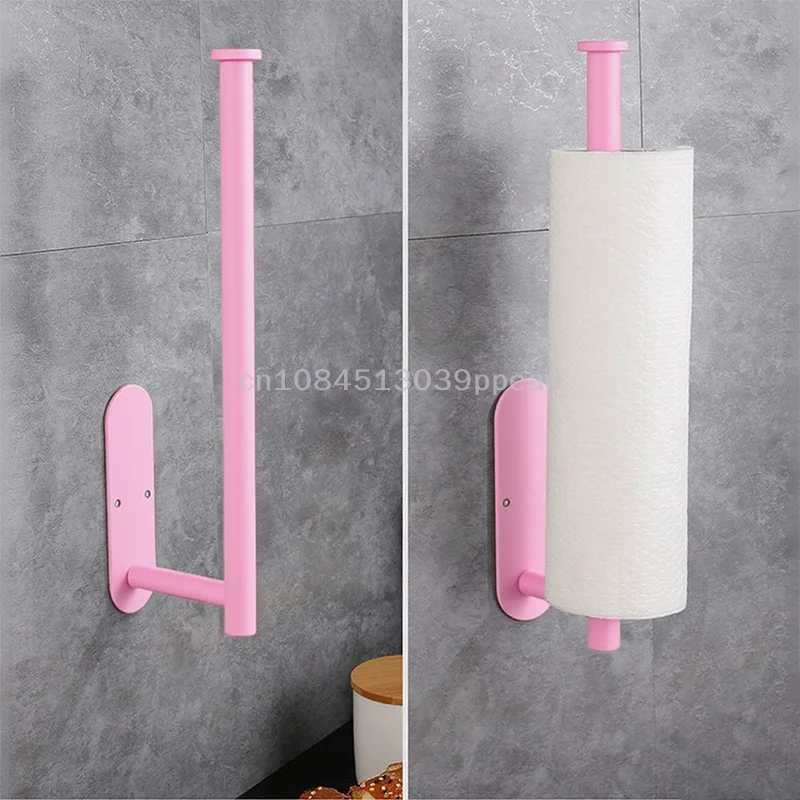 Porta asciugamani di carta da cucina, porta asciugamani di carta a parete, portarotolo di carta igienica, portaoggetti per armadietto, porta tovaglioli