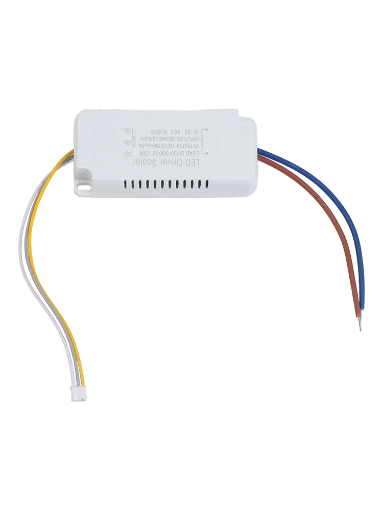 LED-Treiber, 3-Farben-Adapter, 8–24 W, 20–40 W, 30–50 W, 40–60 W, 50–70 W, für LED-Beleuchtung, nicht isolierender Transformator-Treiber-Ersatz – Detail 29