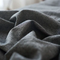 Parure de lit 100 % coton teint en fil, lavée, résistante à la décoloration et aux taches, facile d'entretien, douce, avec taies d'oreiller 5
