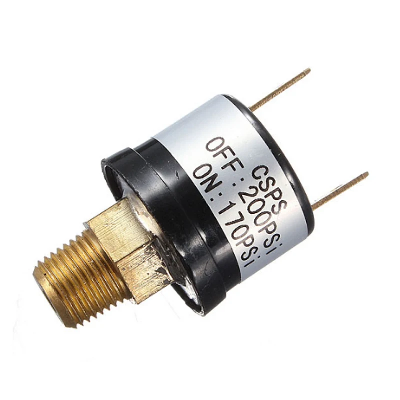 12V 3.5A Horn Compressor Air Pressure 90-110PSI 120-150PSI 170-200PSISwitch Automobile Air Pump Storage Tank Pressure Switch