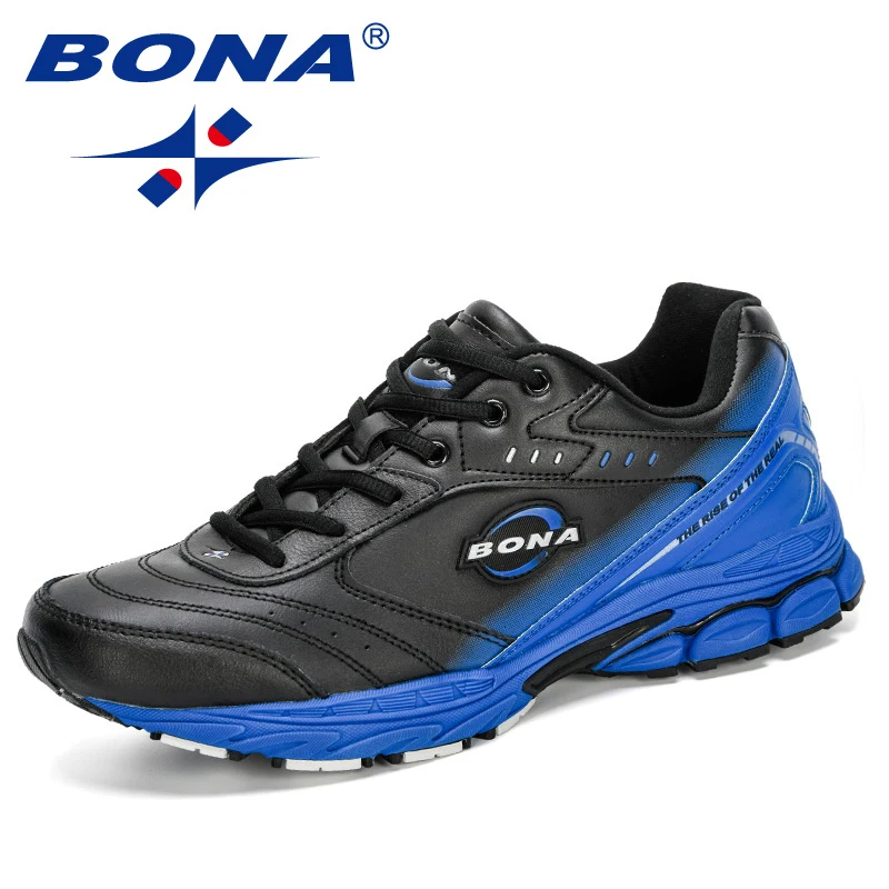 BONA Nubuck Leather Men's Sneakers - Stylish & Durable