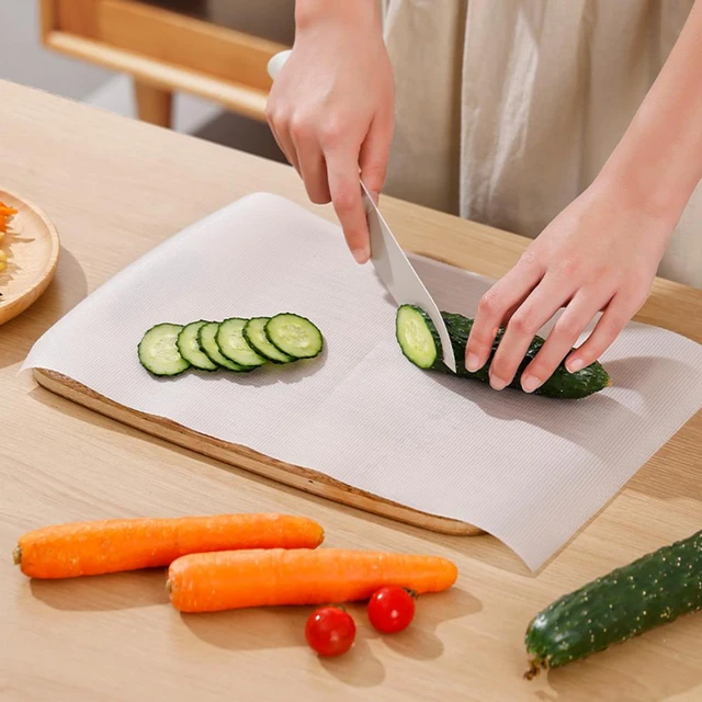 Disposable Cutting Board Sheets Cutting Board Mat Food Chopping Board Paper  Picnic Fruit Placemat for Cooking Traveling BBQs - AliExpress