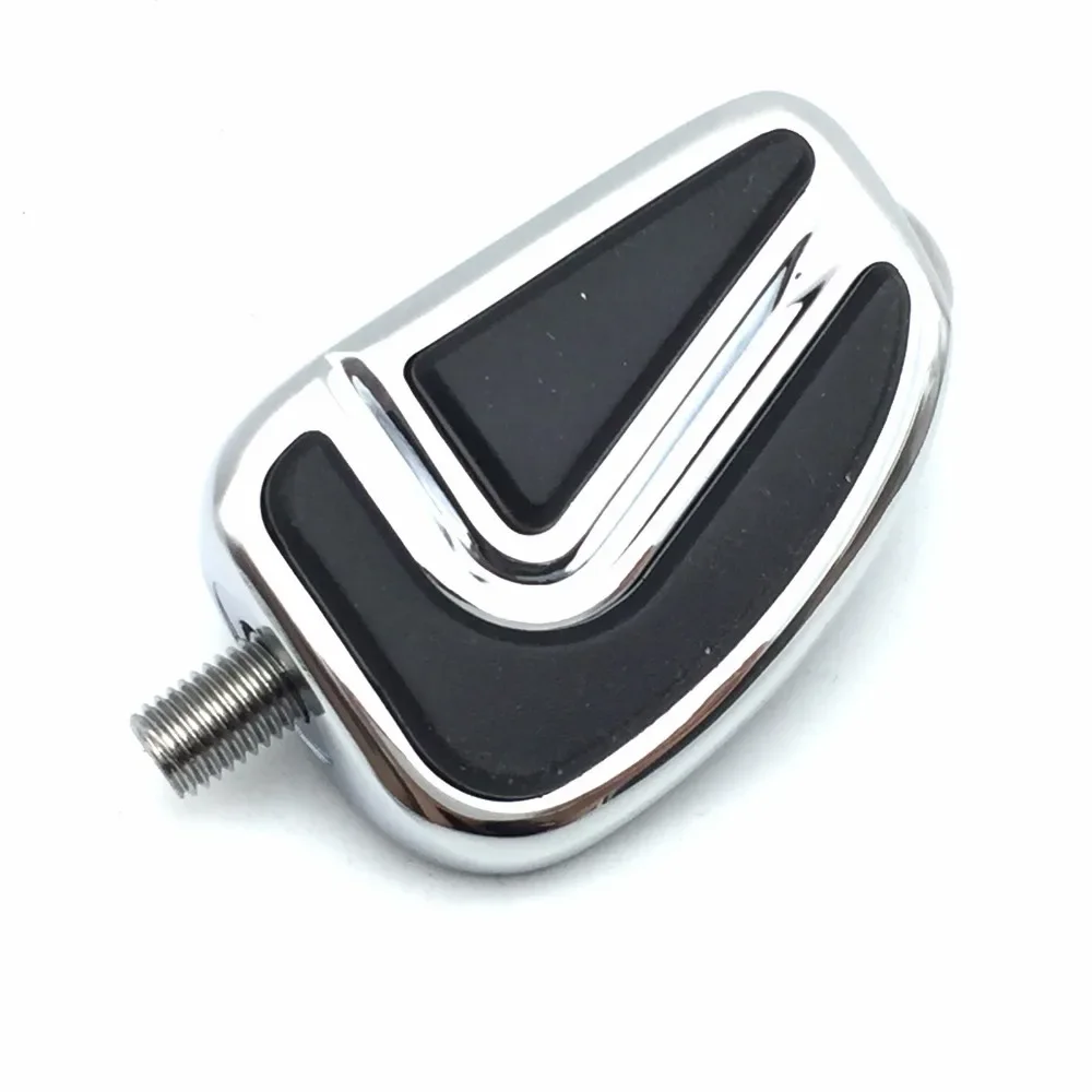 

Aftermarket Free Shipping Motor Parts 1PC Chrome AirFlow Groove Shifter Peg Foot Peg for Harley V-Rod CVO Fat Boy FLSTF