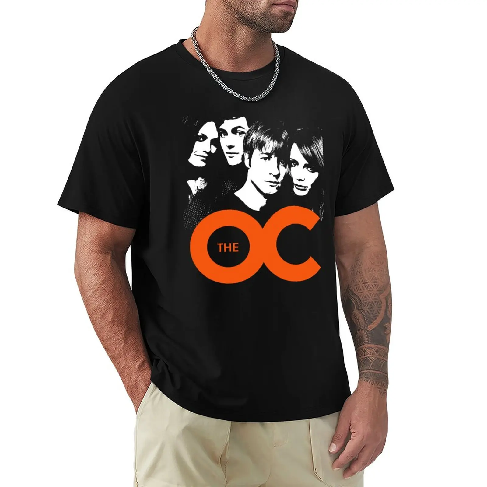 

male top tees summer Tshirt THE O.C. T-Shirt summer tops graphics t shirt customized T-shirts for men cotton cool tee shirt
