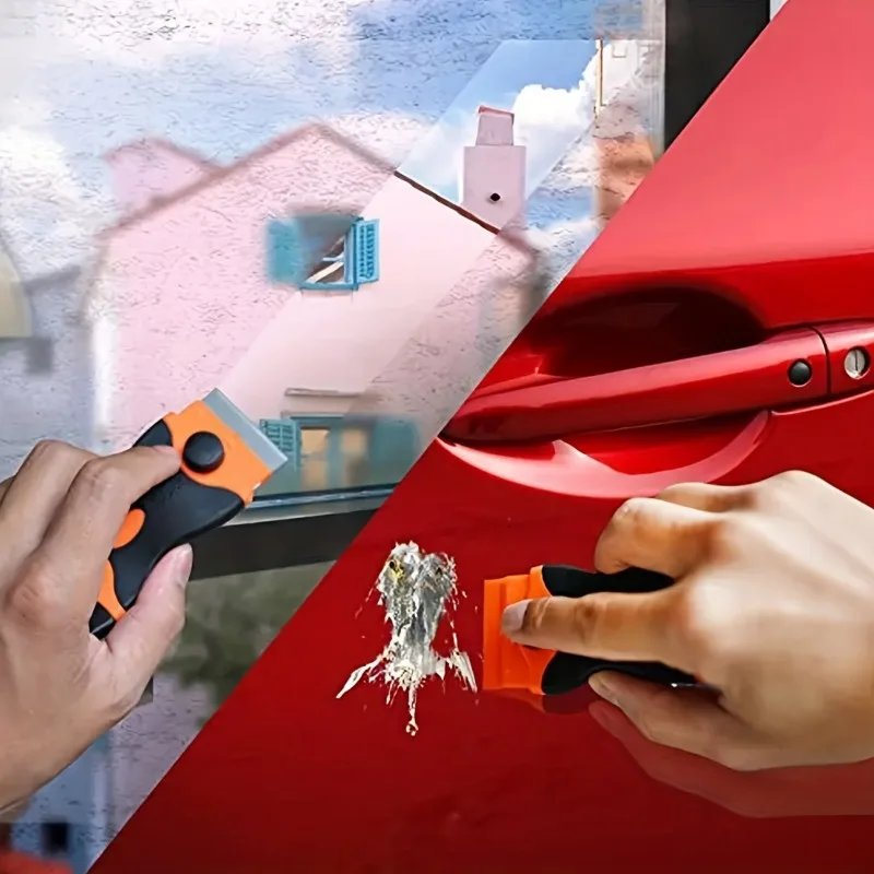 Razor Blade Scraper 2-in-1 Scraper Tool Multi-Purpose Cleaning Razor blade scraper razor blade scrapers