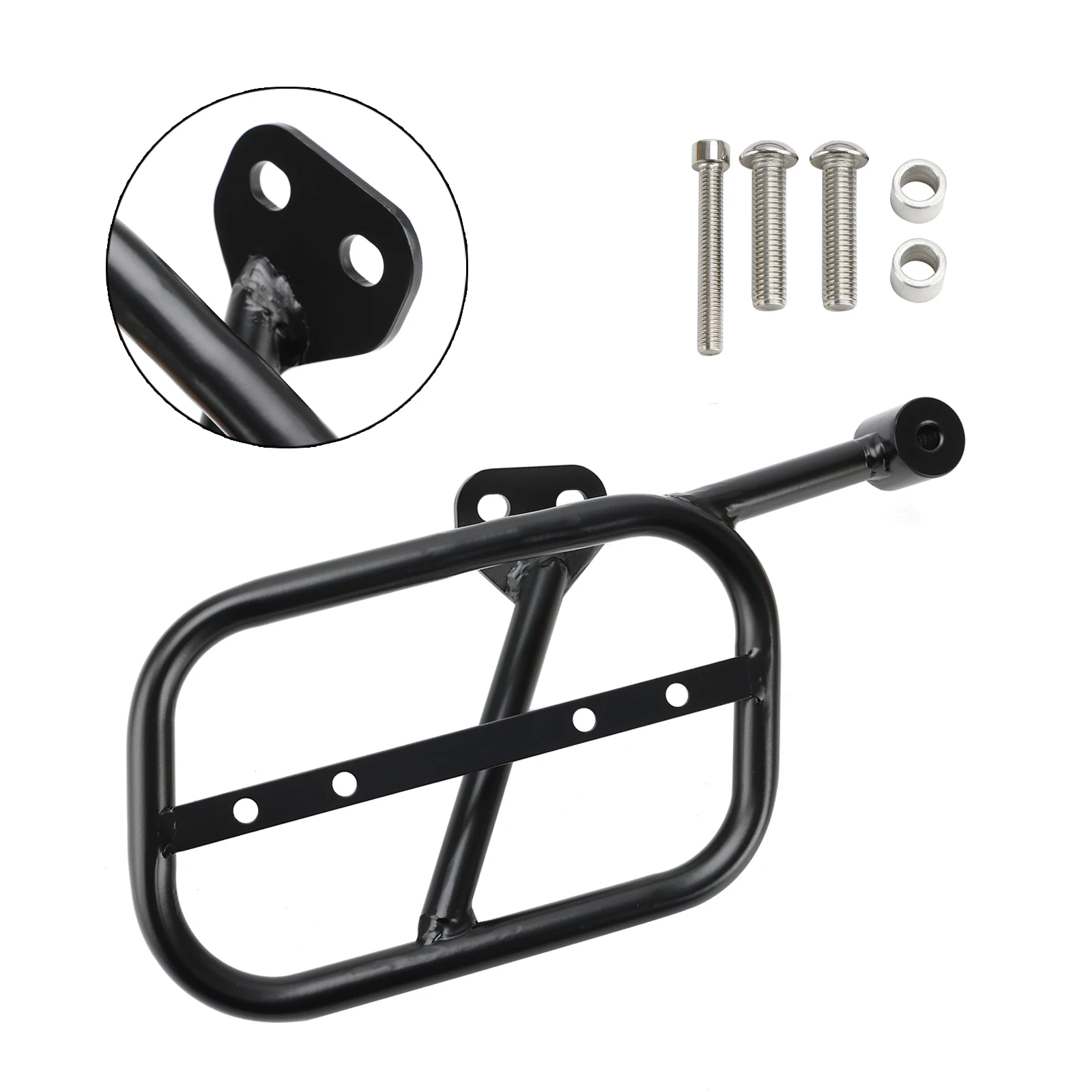 Luggage Rack Side Saddle Bag Mount Bracket Right for Guzzi V9 Bobber Roamer 18+