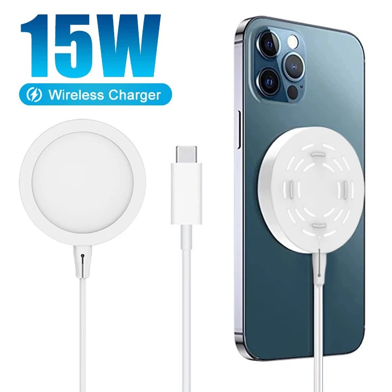 Для беспроводных зарядных устройств Magsafe для iPhone 13 12 11 Pro Max Mini 8 Plus XR X XS