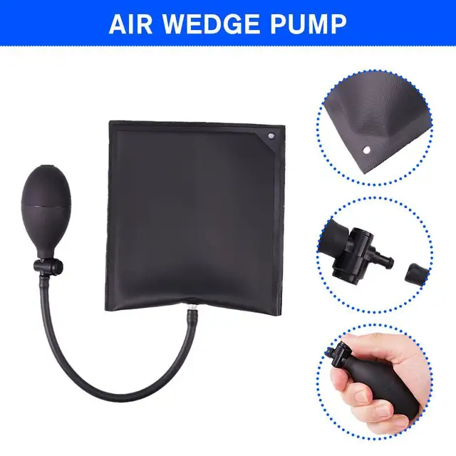 Car Air Pump Wedge Cushion Car Inflatable Shims Car Door Repair Air Cushion Emergency Open Unlock Tool