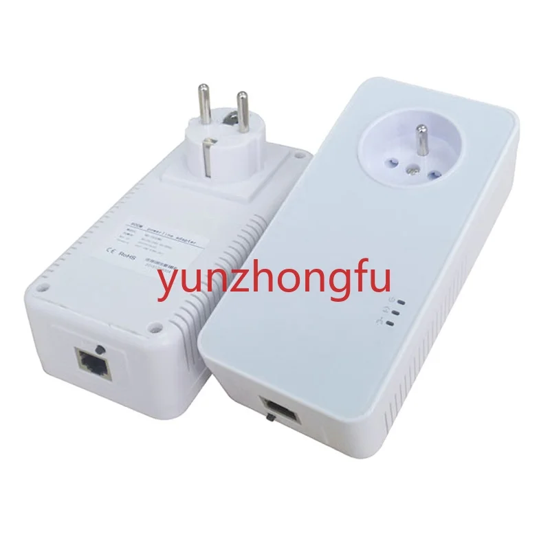 Adattatore Powerline Passante Da 1200Mbps Con Presa Di Corrente