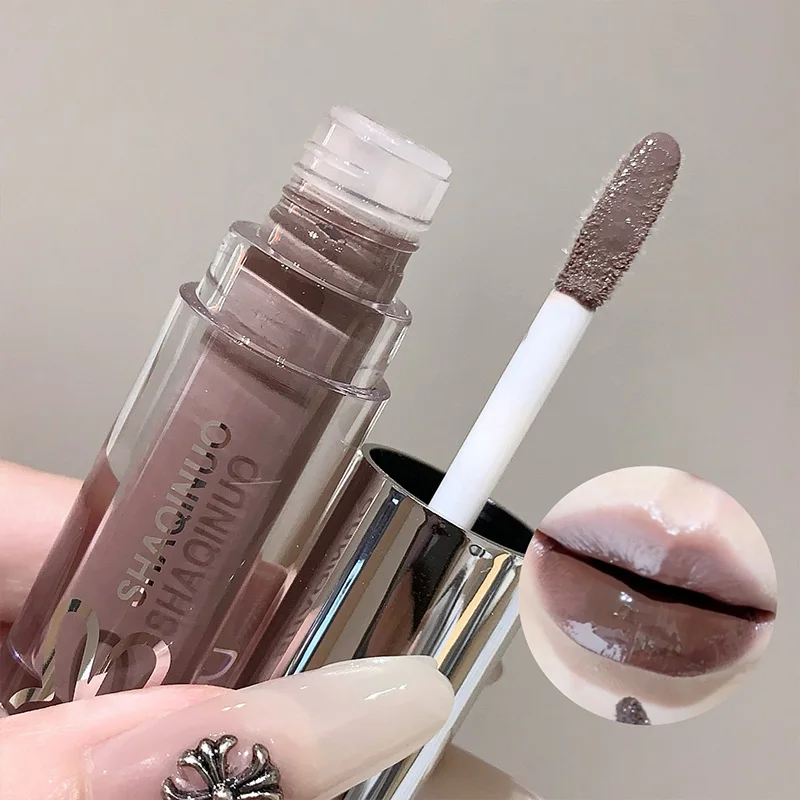 Shachi Nuo Color Lip Oil Gloss, Water Mirror Effect, Moisturizing, Soothing, Long-Lasting Hydration, Tone-Up,_voghion.com
