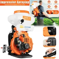 3.7Gal Backpack Agricultural Mist Duster Sprayer, Gasoline Powered Garden Blower