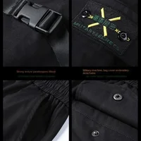 Hip Hop Women's Sports Fashion Cargo Pants Loose and Casual Korean Harem Pants Black Joggers with Multiple Pockets Trousers 5XL - Image 6