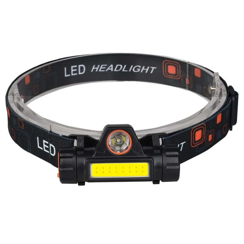 Rechargeable Fishing LED Headlamp Outdoor Fishing Camping Headlight XPE COB Work Strong Magnetic Powerful Super Bright