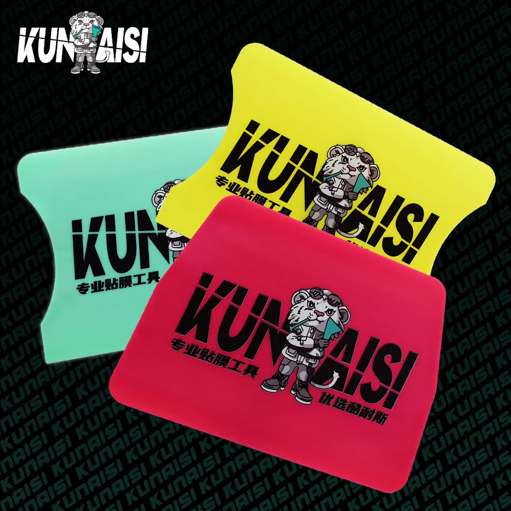 KUNAISI car vinyl scraper Car Vinyl Wrap Film Squeegee Scraper Vinyl Car Scraper Felt Auto Styling Sticker Accessories Wrapping Tools