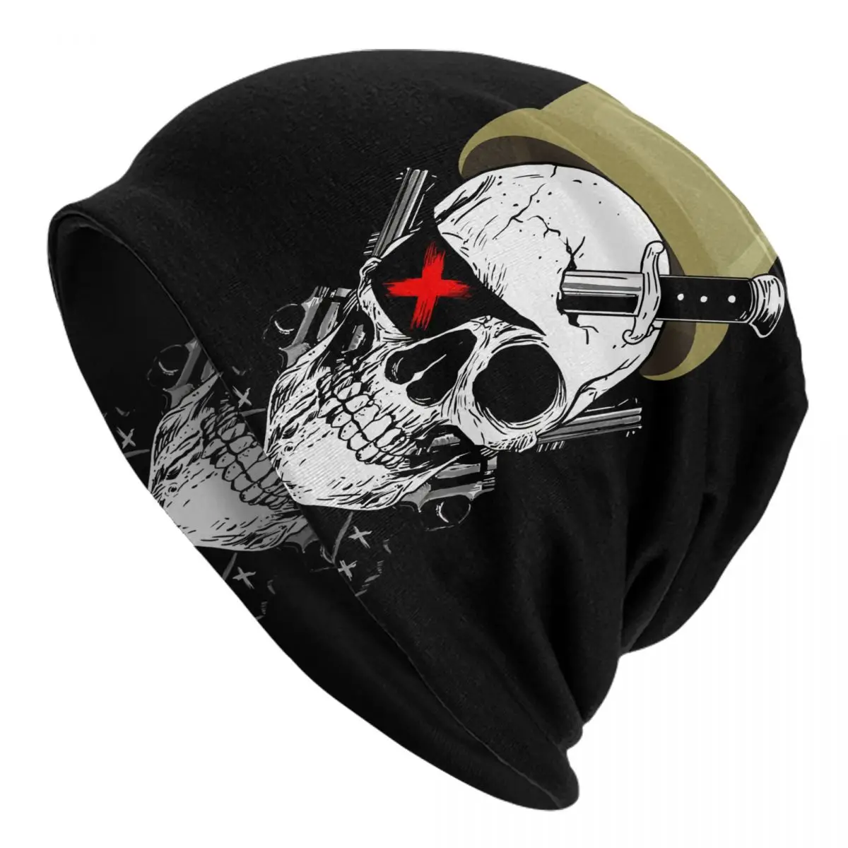 

Bonnet Hats Forward Observations Group Men Women's Thin Skullies Beanies Hat FOG Knife CrossX Skull Autumn Warm Cap Street Caps