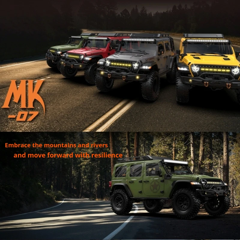 RLAARLO RC Cars Croboll MK07 Off-Road Vehicle 1/7 Scale Large Brushless RC Electric Off-Road Car Perfect Gift for RC Enthusiasts 4