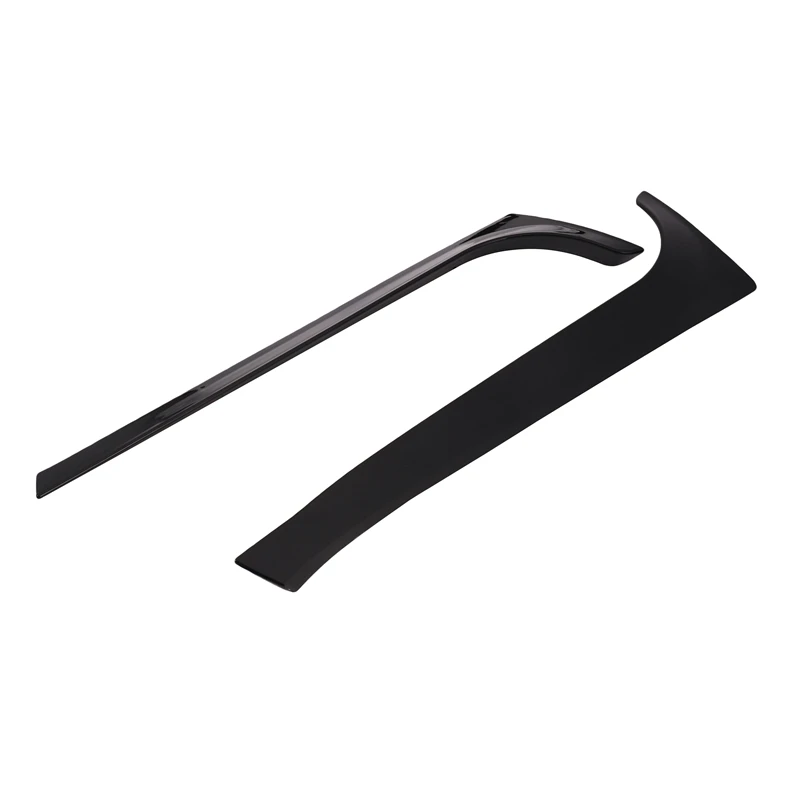 Gloss Black Rear Side Wing Spoiler Stickers Trim Cover for VW Golf 6 MK6 2008 -2013 Not for Golf 6 GTI/R
