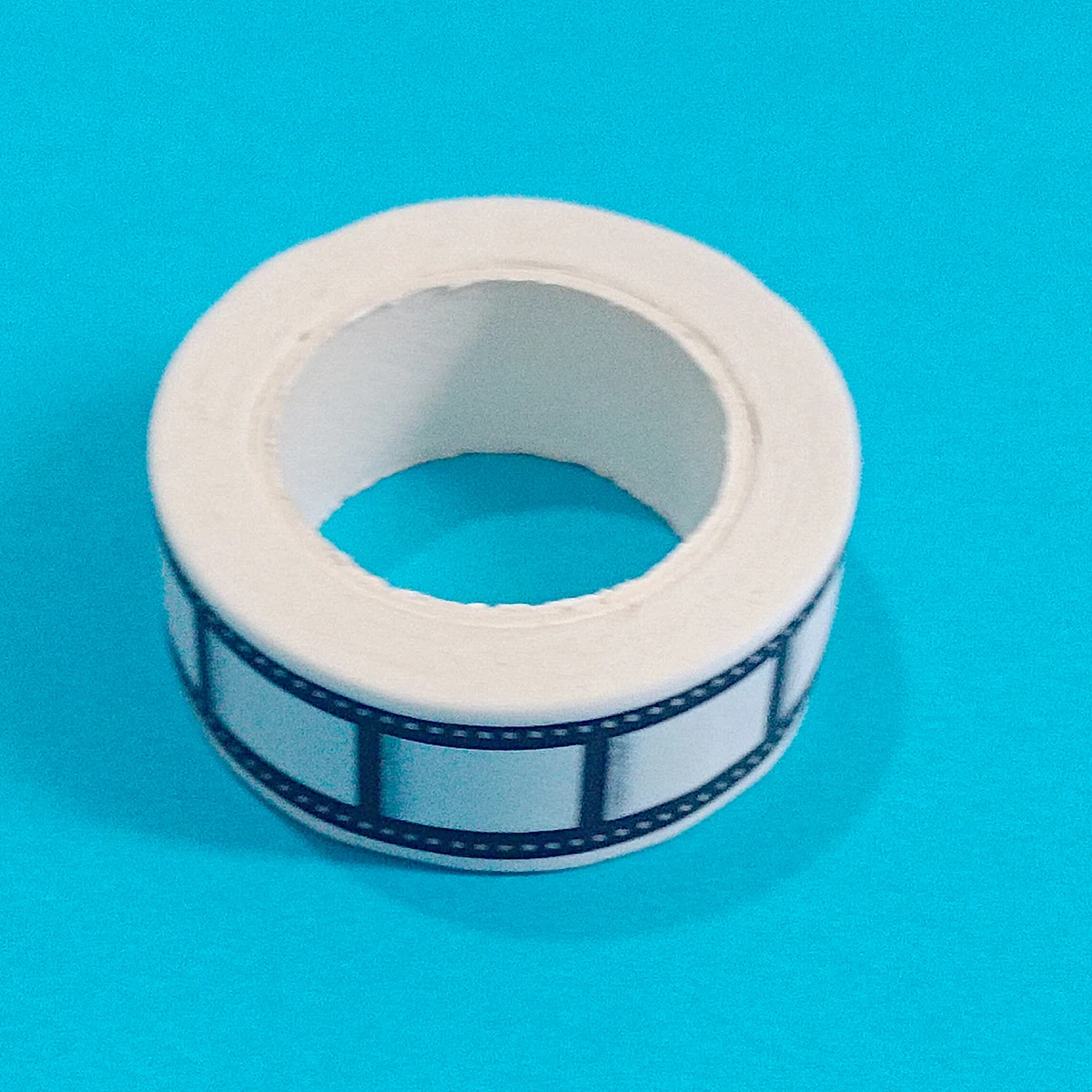 10M * 15mm 테이프 카메라 롤 인쇄 스크랩북 DIY 스티커 장식 일본어 테이프 종이 검정 흰색 가장자리
