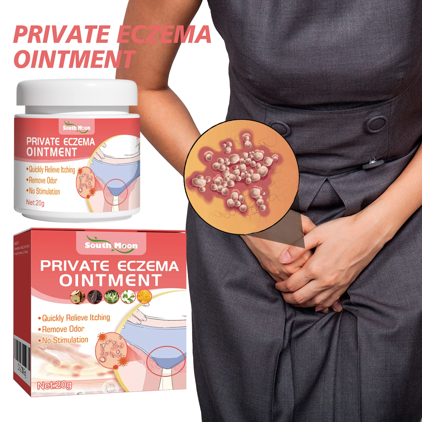 Intimate Fragrance cream for cleansing, deodorizing and perfuming the private parts and underarms of the body