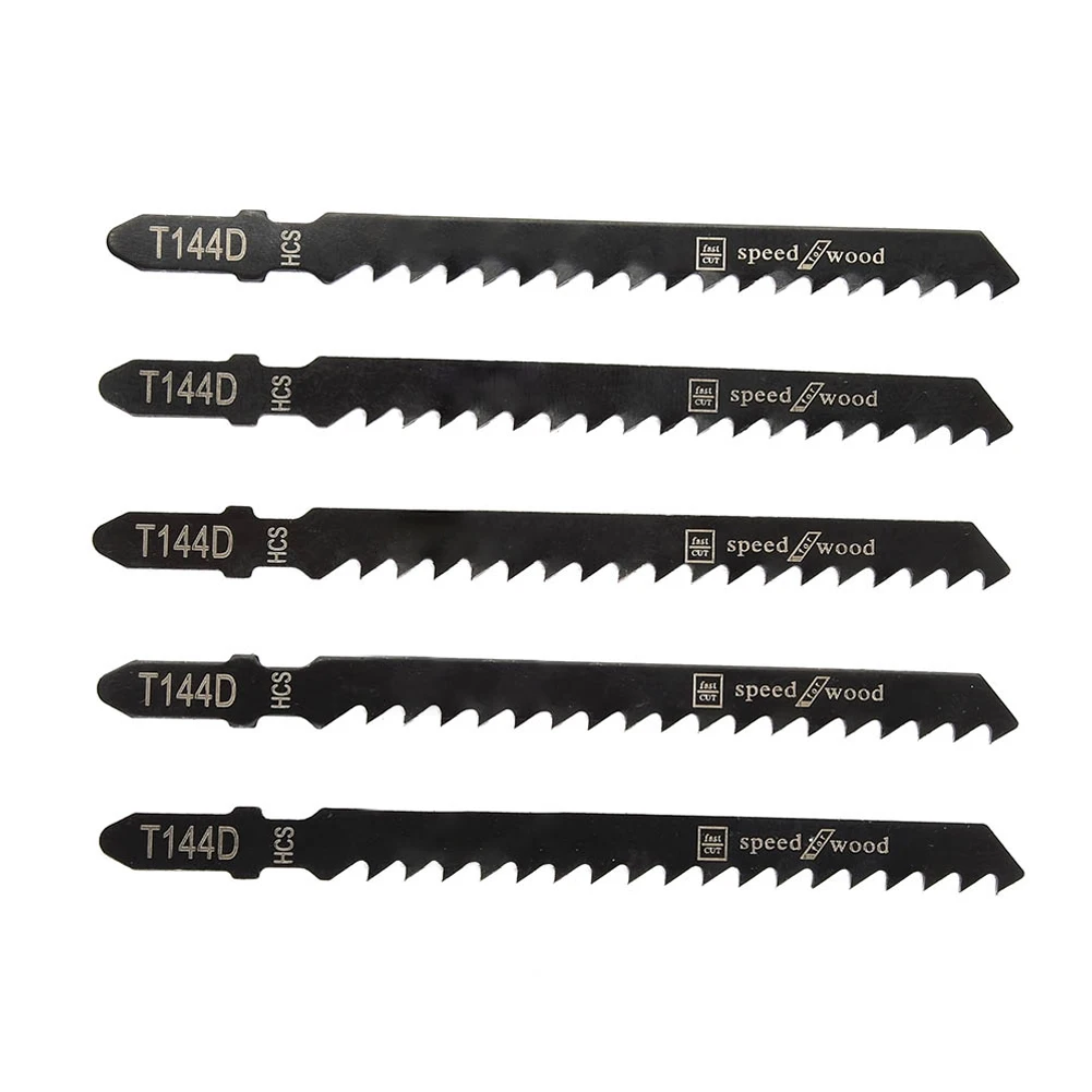 

10x HCS Jigsaw Blades T144D 100mm Plastic Wood Cutting Reciprocating Saw Dremel Wood Cutters Parkside Woodworking Tool