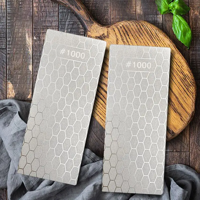 

Diamond Sharpening Stone 1000 Mesh Diamond Sharpening Stone Polished Square Honeycomb Sharpening Blade Kitchen accessories