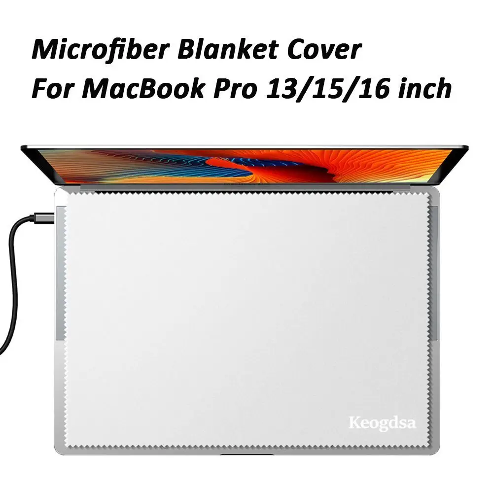 Pellicola Protettiva Per Laptop Microfibra Antipolvere Palm Keyboard Coperta Cover Notebook Laptop Screen Cloth Macbook Pro 13/15/16 Pollici