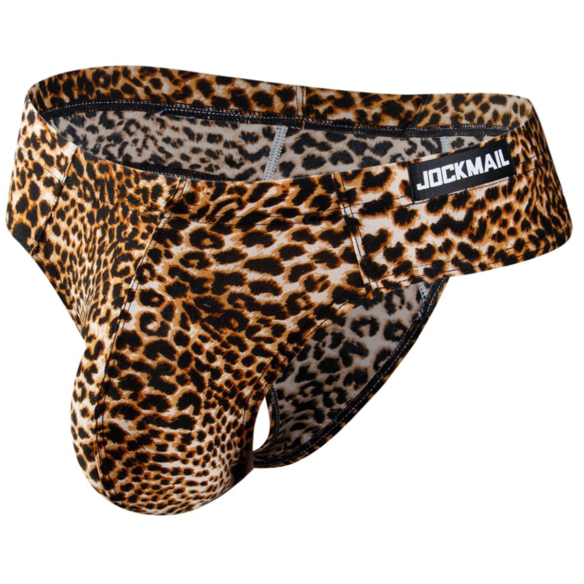 

1-3pcs Sexy Leopard Print G String Thongs Men Briefs Underwear Low Waist Breathable T-back Penis Pouch Cuecas Underpants Slips