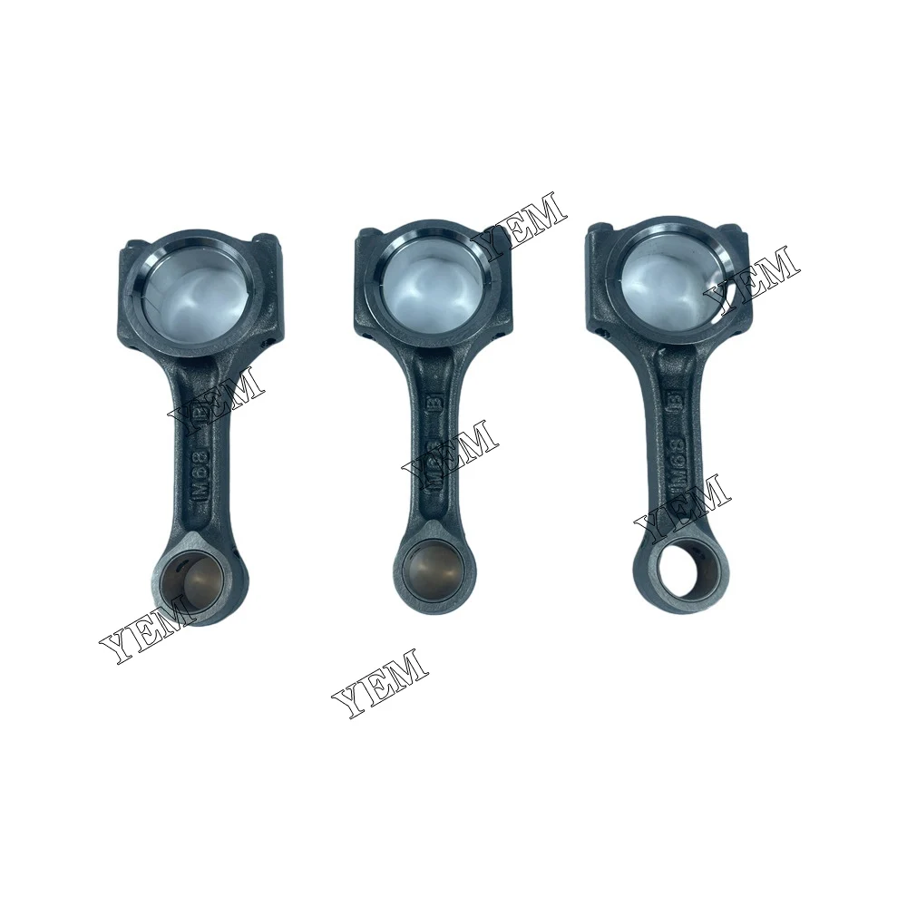 

3x номер детали 119125-23000 шатун для дизельного двигателя Yanmar 3TNM68