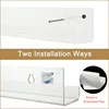 2/6/8pcs Acrylic Record Display Stand 12inch Clear Wall Mounted Vinyl Record Holder Shelf LP Record Album Storage Rack 3