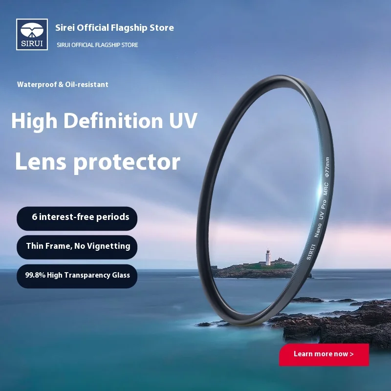 Utilisation du filtre ND variable professionnel pour objectif photo en extérieur, produisant un flou de mouvement sur une cascade.