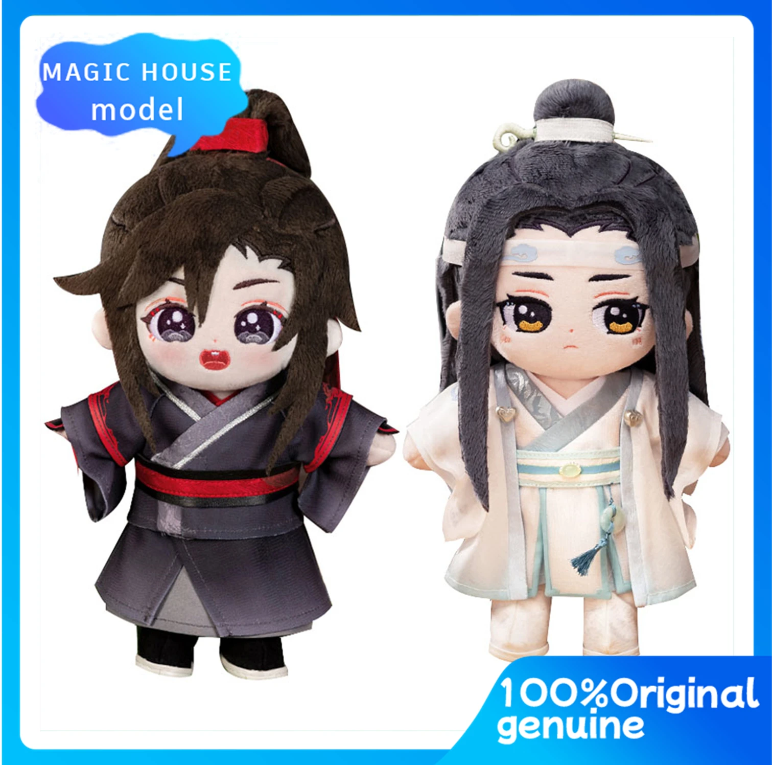 Anime Mo Dao Zu Shi supporto in acrilico figura Desktop Birthday Series Wei Wuxian Lan Wangji Stand Model Color Paper Badge Toy  26