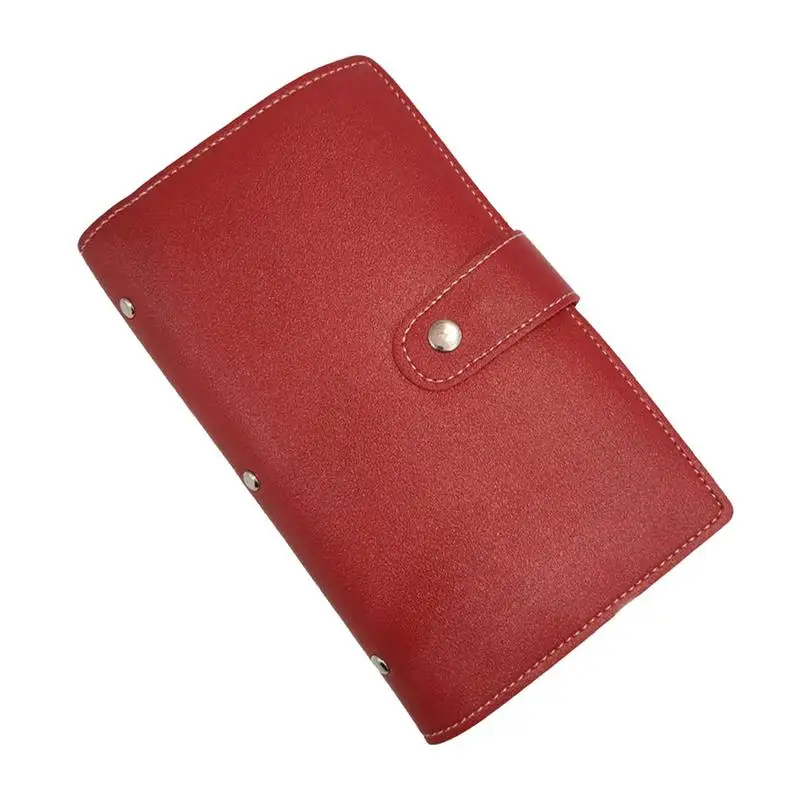

96 Envelope Savings Challenges Books Durable Large Capacity Card Pouch NoteBook Wallet For Save Money Organizer Cash System