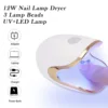 12W Dinosaur Egg UV Nail Lamp Dryer Mini Single Finger Phototherapy Machine Fast Drying Portable Varnish Cured Manicure Tools 1