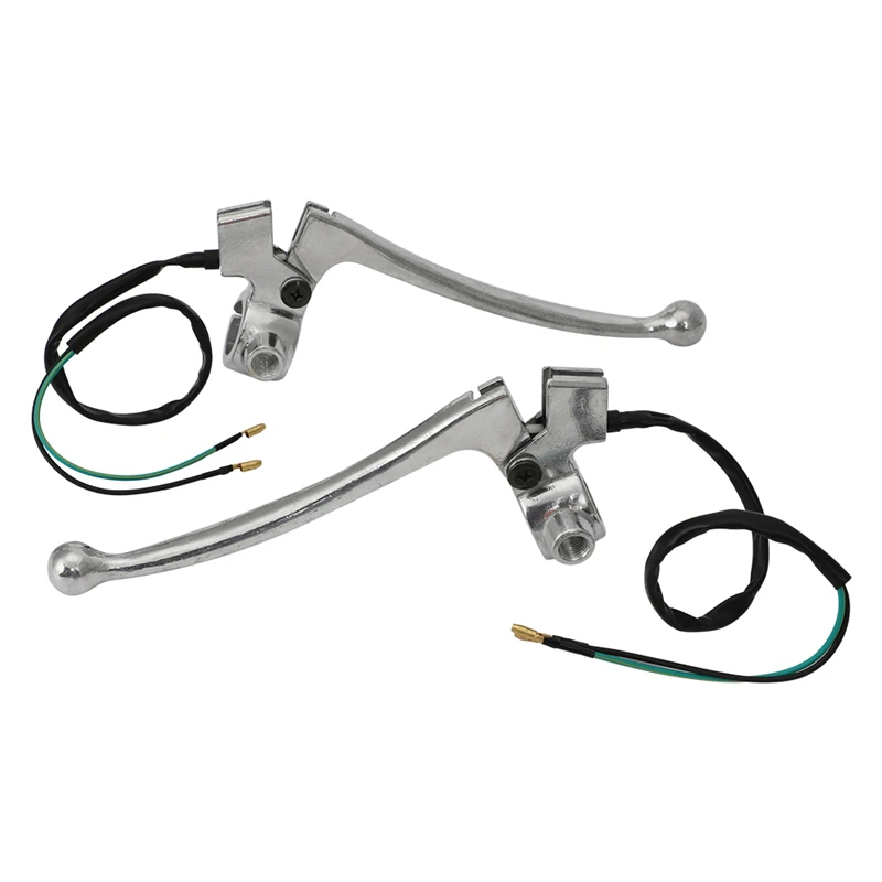 

For 7/8" Bars Universal Motorcycle Handle Brake Clutch Lever with 10mm Mirror Mount for Yamaha Kawasaki Suzuki Honda Front Brake