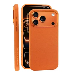 Premium Woven Magnetic Protective Phone Case with MagSafe Compatibility - iPhone 18 Pro Max (Orange)