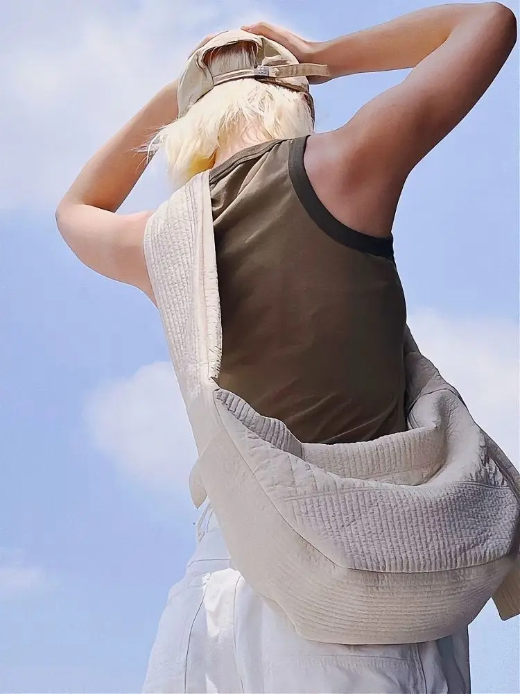 JIAERDI Solid Beige Casual Shoulder Bags Purse Women Large Capacity 2025 New Soft Tote Bag Female Vintage Y2k Handbag Aesthetic