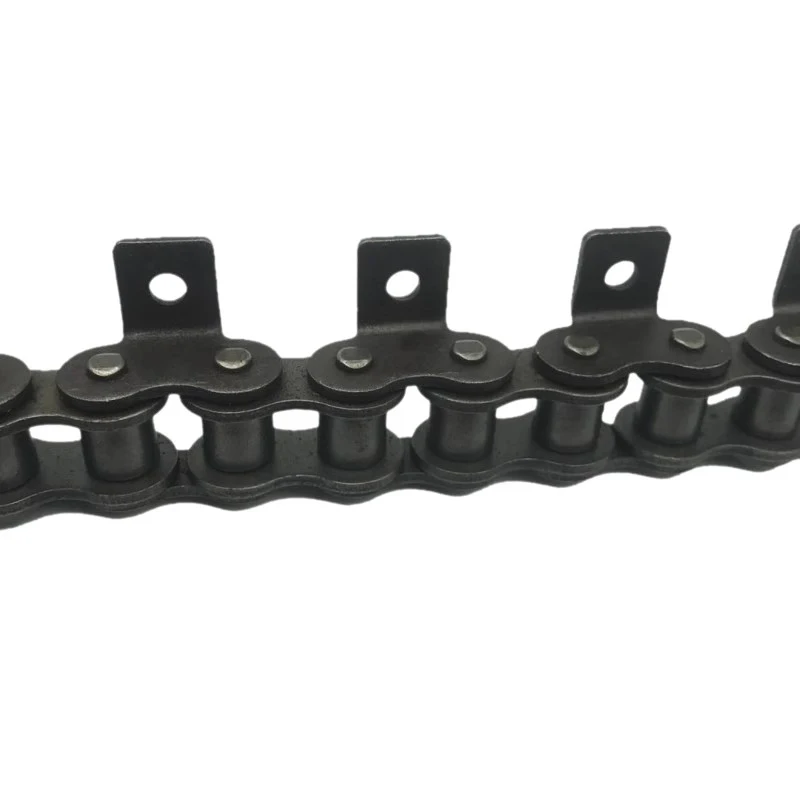 1.5M Length 06B 08B 10A 12A Single Double Hole Drive Roller Chain Machine Transmission Conveyor Chain With Wings