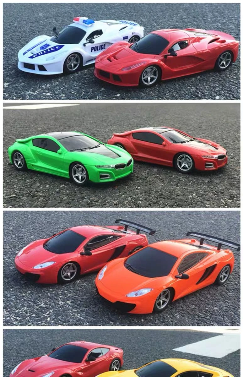 RC car Drift remote control sports car with lights forward backward ...
