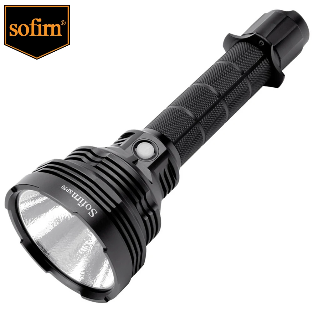 Sofirn SP70 Ultra bright 26650 LED Flashlight High Power 5500LM Tactical  18650 Light XHP70.2 With ATR 2 Groups Ramping