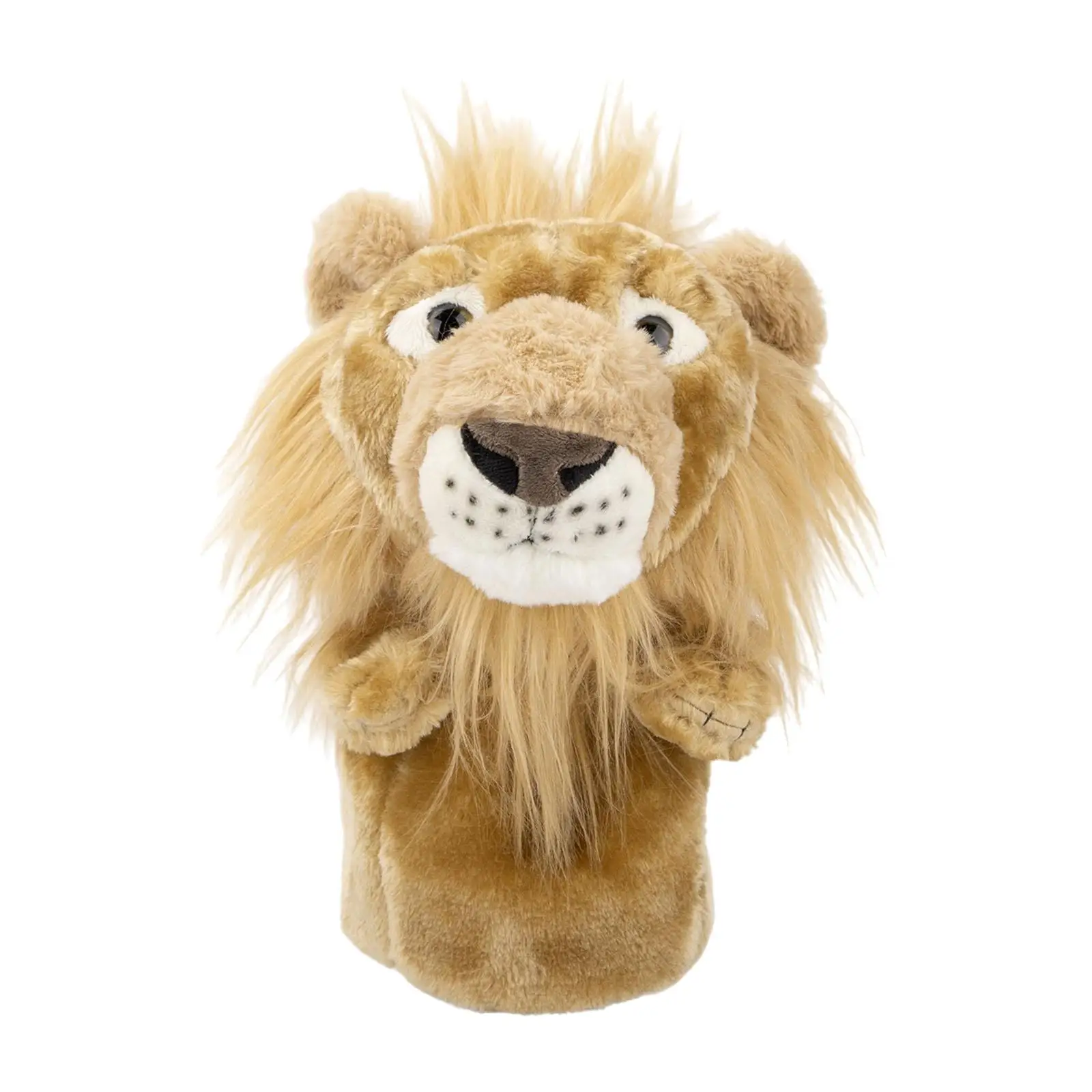 Plush Lion Golf Wood Headcover Practical Long Neck Lovely Soft Golf Club Cover Golf Head Cover for Outdoor Sports Golfer Gift