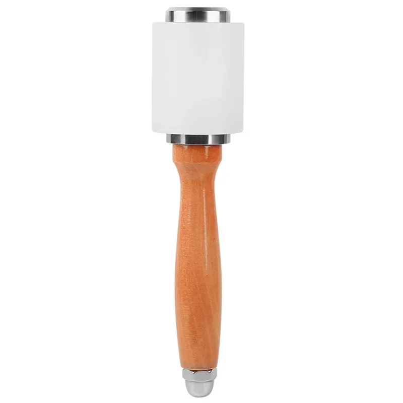 Leather Carve Hammer Nylon Carving Hammers Mallet Wood Handle For Leathercraft Punch Printing Percussion DIY Tool