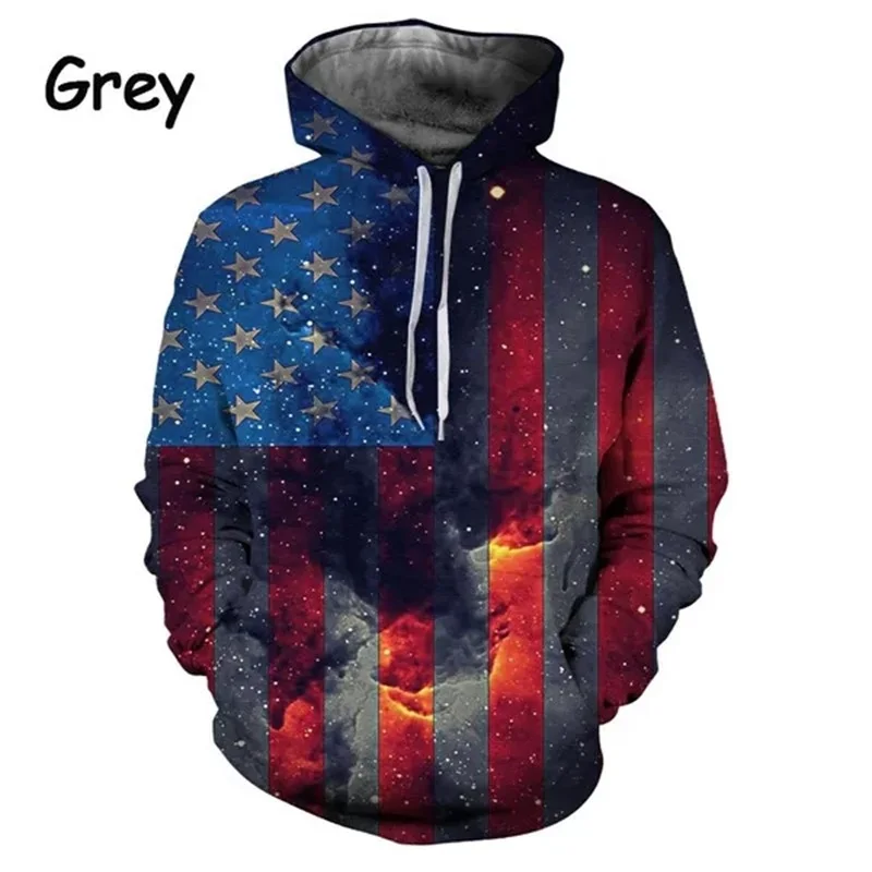 thumbnail image 1 of Sudadera con capucha con estampado 3D de la bandera estadounidense para hombre, sudaderas personalizadas para hombre, sudaderas de talla grande, novedad en sudaderas y sudaderas, 1 of 5
