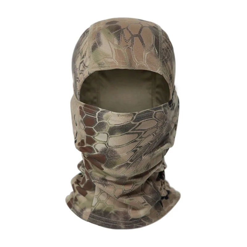 Kuum müük täisnäoga taktikaline kamuflaaž Balaclava mask suusatamine jalgrattasõit jahindus sall mitmekammiline müts meeste peakate_voghion.com
