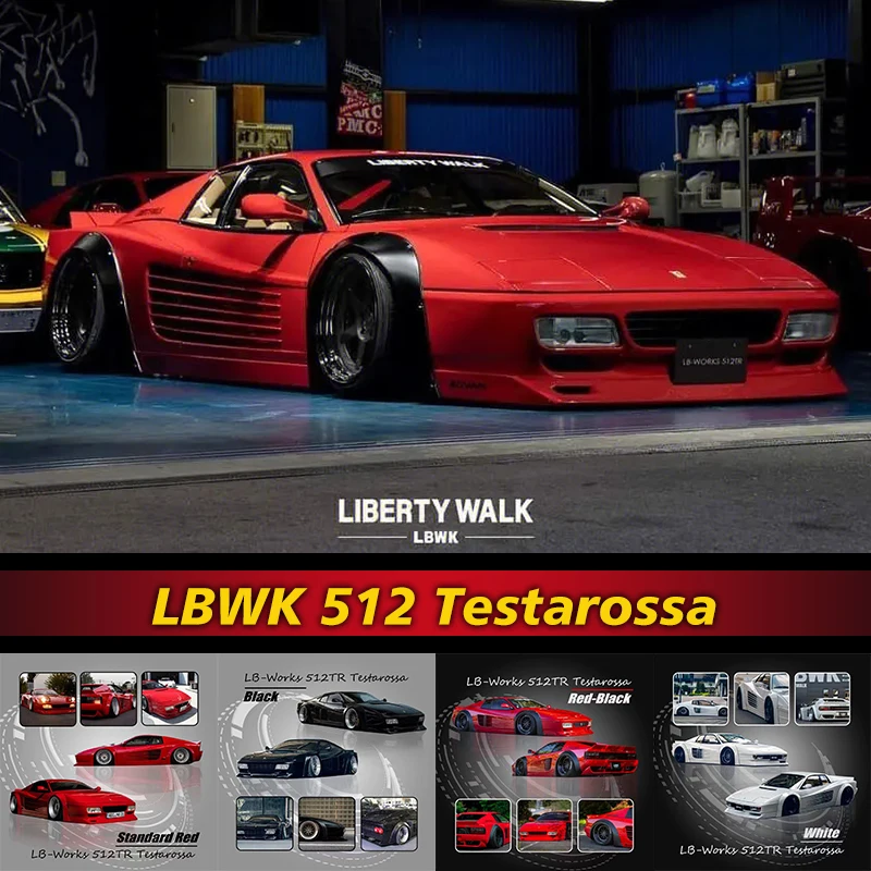 LBWK-512-TR-Testarossa-Diorama-Diecast-Car-Model-Collection-Jouets ...