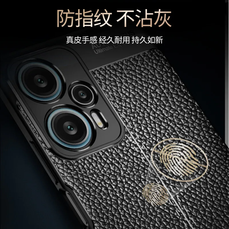 For Xiaomi Poco F5 Case Cover Poco X6 Pro C65 F5 X5 C50 M5 M5S X4 GT F4 M4  M3 F3 C40 Ring Holder Bumper Phone Cases Poco F5 Pro