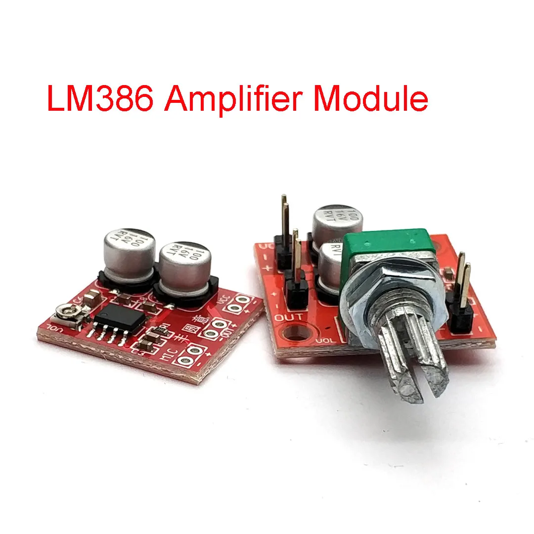 LM386ElectretMicrophoneAmplifierBoardMicrophoneAmplifierDC412V