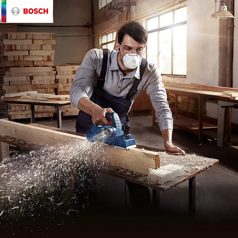 Bosch GHO 10-82 Electric Planer 710W Professional Planer HHS Planer Blades Heavy Duty Multi Hand-Push Planer Woodworking Machine 5